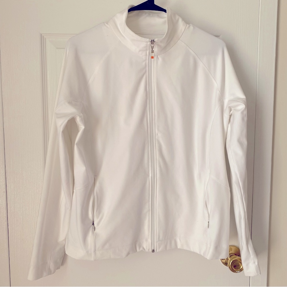 Lucy Women’s White Activewear Jacket